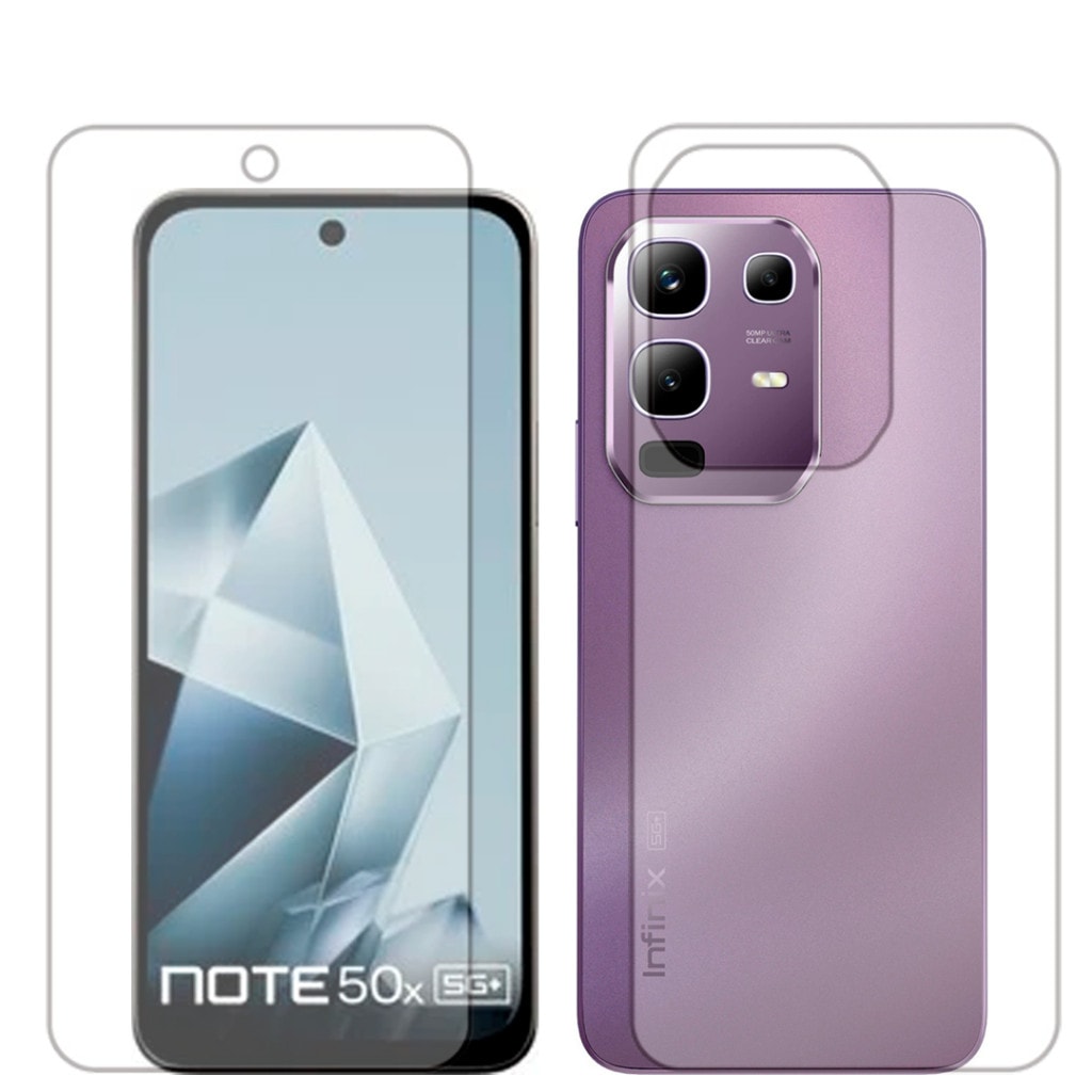 Imagem do Pelicula Hidrogel Frente E Verso Para Infinix Note 50x 5g