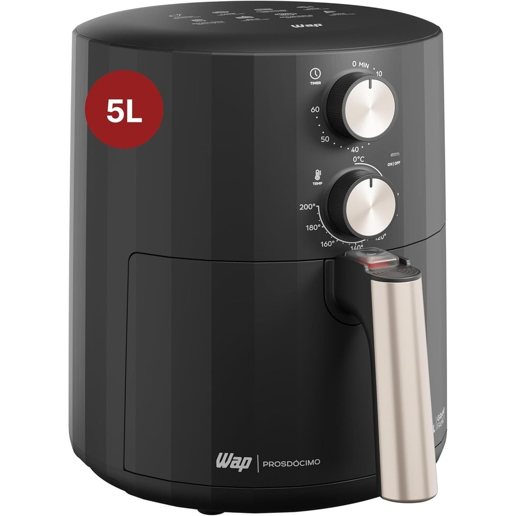 Imagem do Fritadeira Eletrica Air Fryer Wap Grand Family 5l 1500w