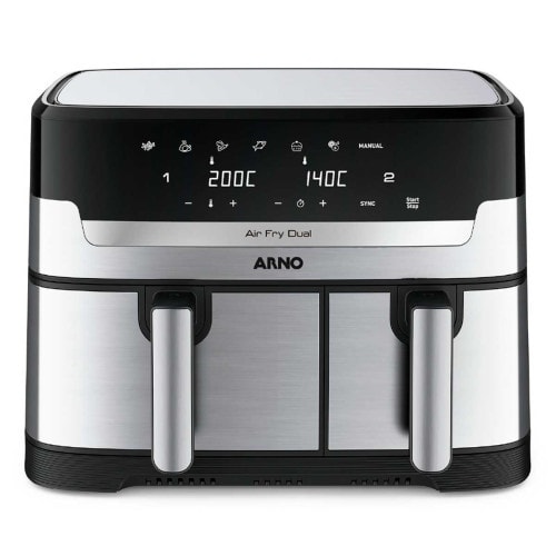 Imagem do Fritadeira Eletrica Air Fryer Arno Dual 8 3l Afd2