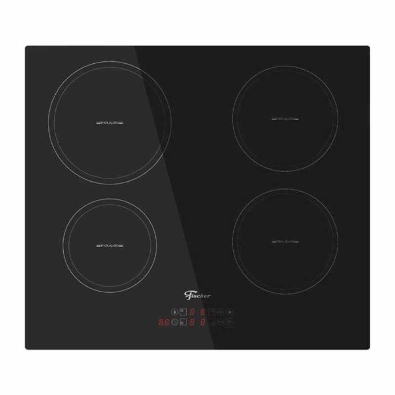 Imagem do Cooktop De Inducao 4 Bocas Mesa Com Touch Screen Vitroceramico 220v Fischer