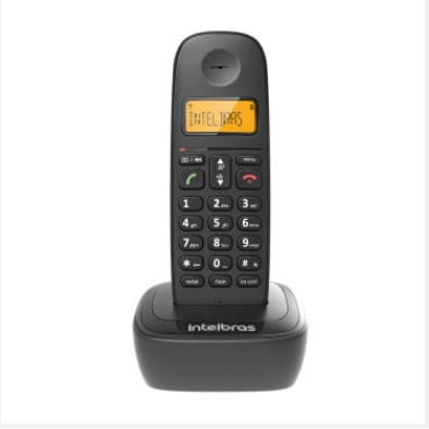 Imagem do Telefone Sem Fio Ts 2510 Preto Intelbras