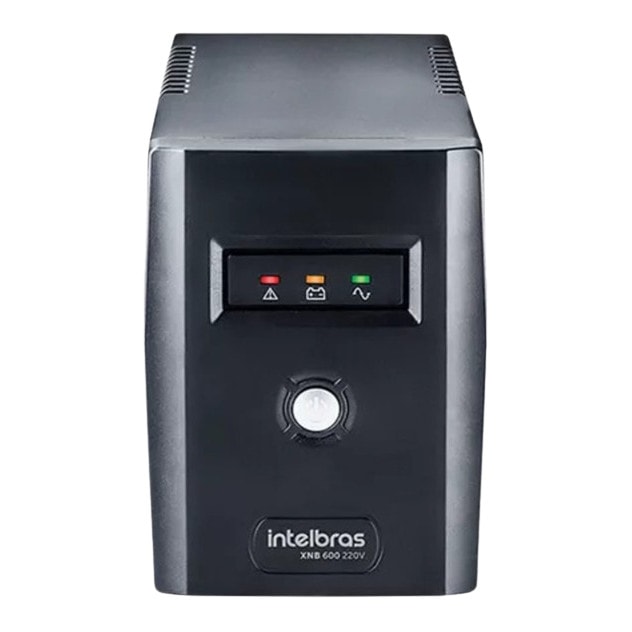 Imagem do No Break Intelbras Xnb 600 600va Entrada E Saida 120v Preto