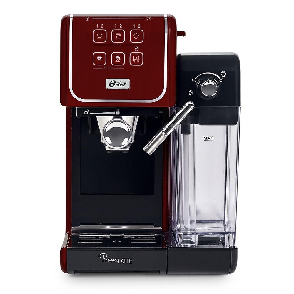 Imagem do Cafeteira Oster Primalatte Touch Red 220 Volts
