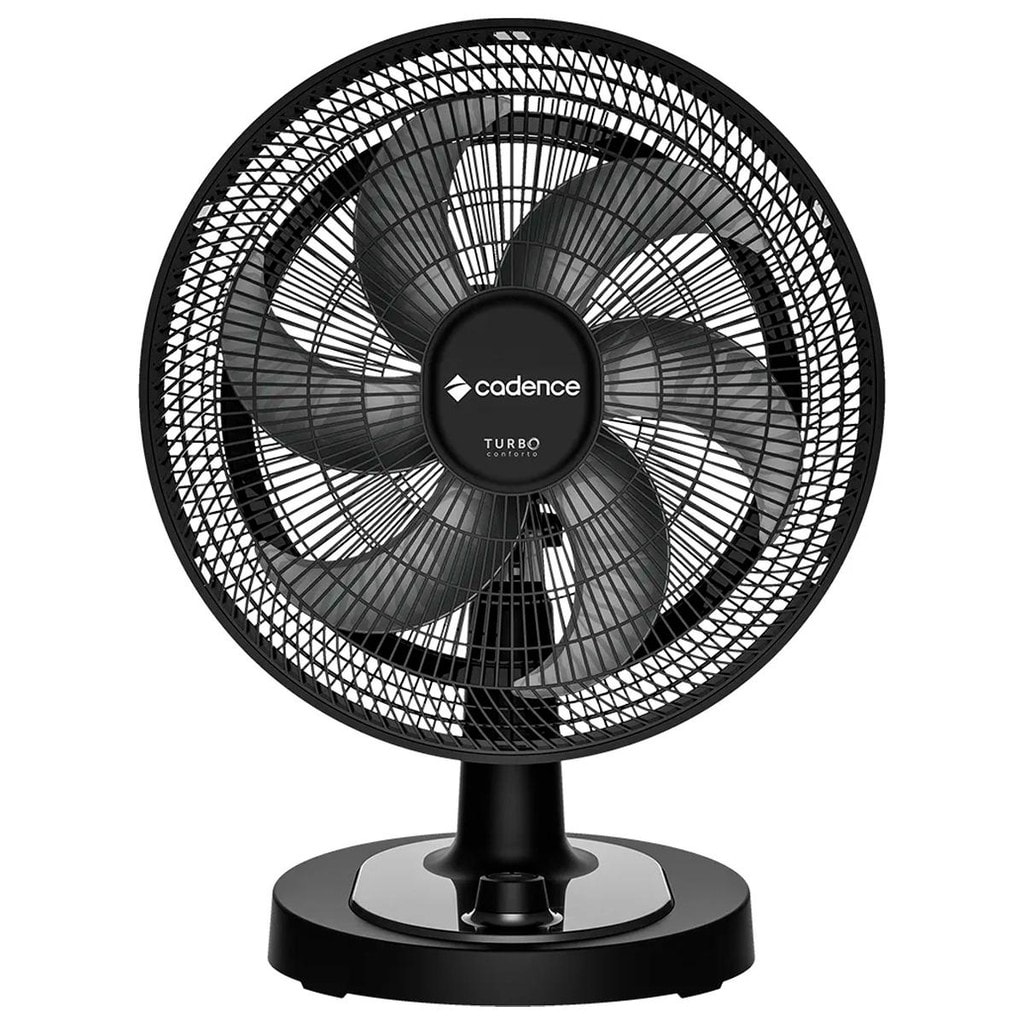Imagem do Ventilador De Chao E Parede Turbo Conforto Preto Vtr470 Cadence