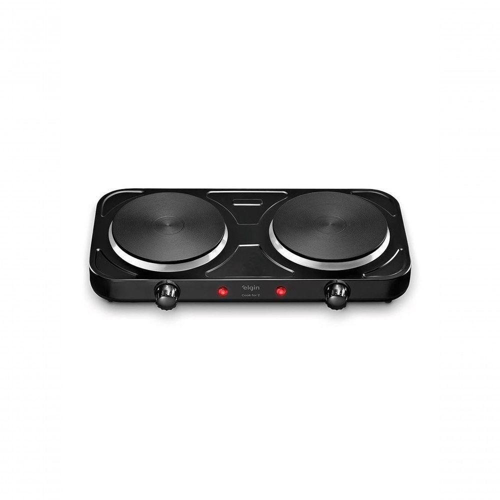 Imagem do Fogao Cooktop Eletrico Portatil Elgin Fog10 2 Bocas 110v