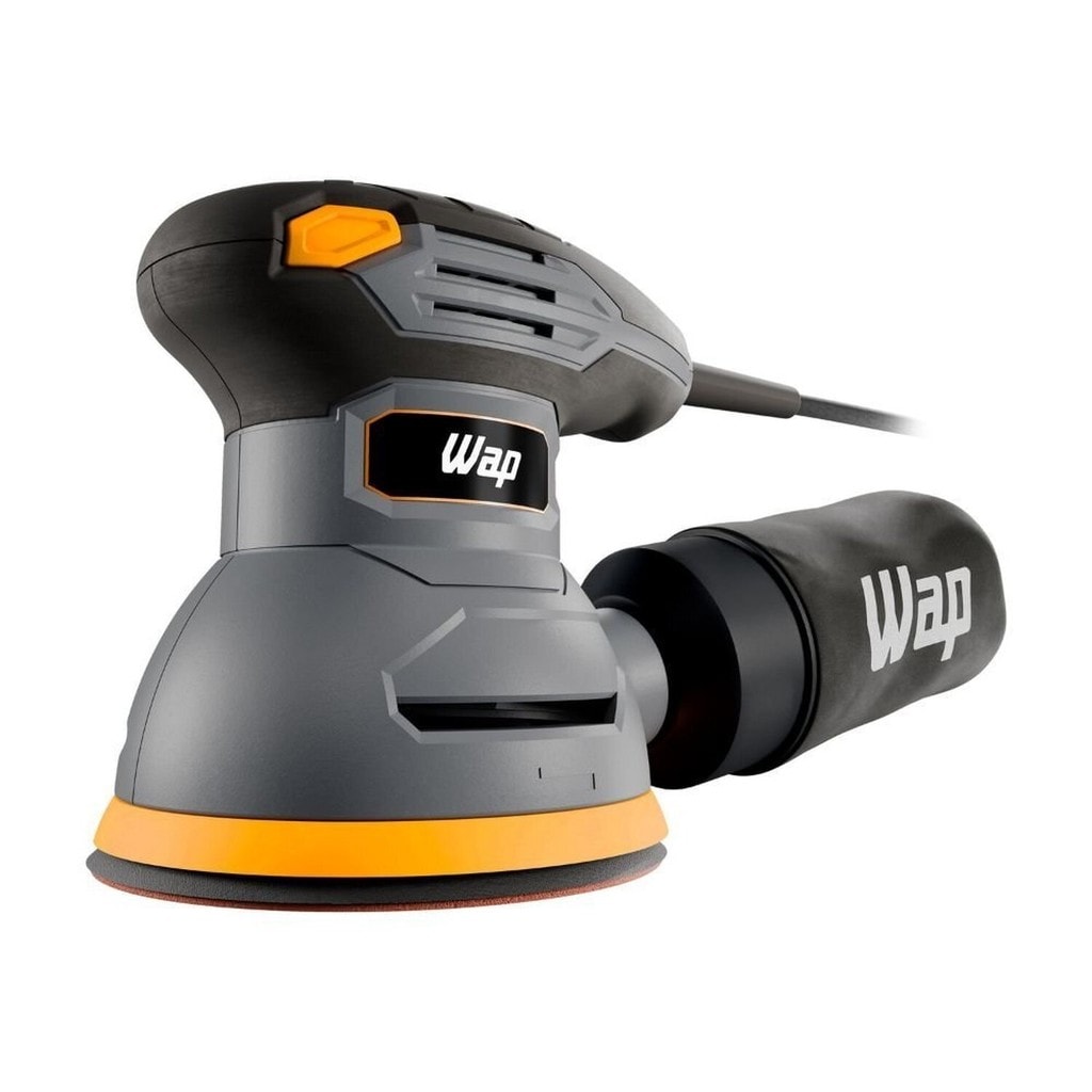 Imagem do Lixadeira Roto Orbital Wf Lr01 Com Coletor De Po Removivel Rolamentada 125cm 300w 127v Wap