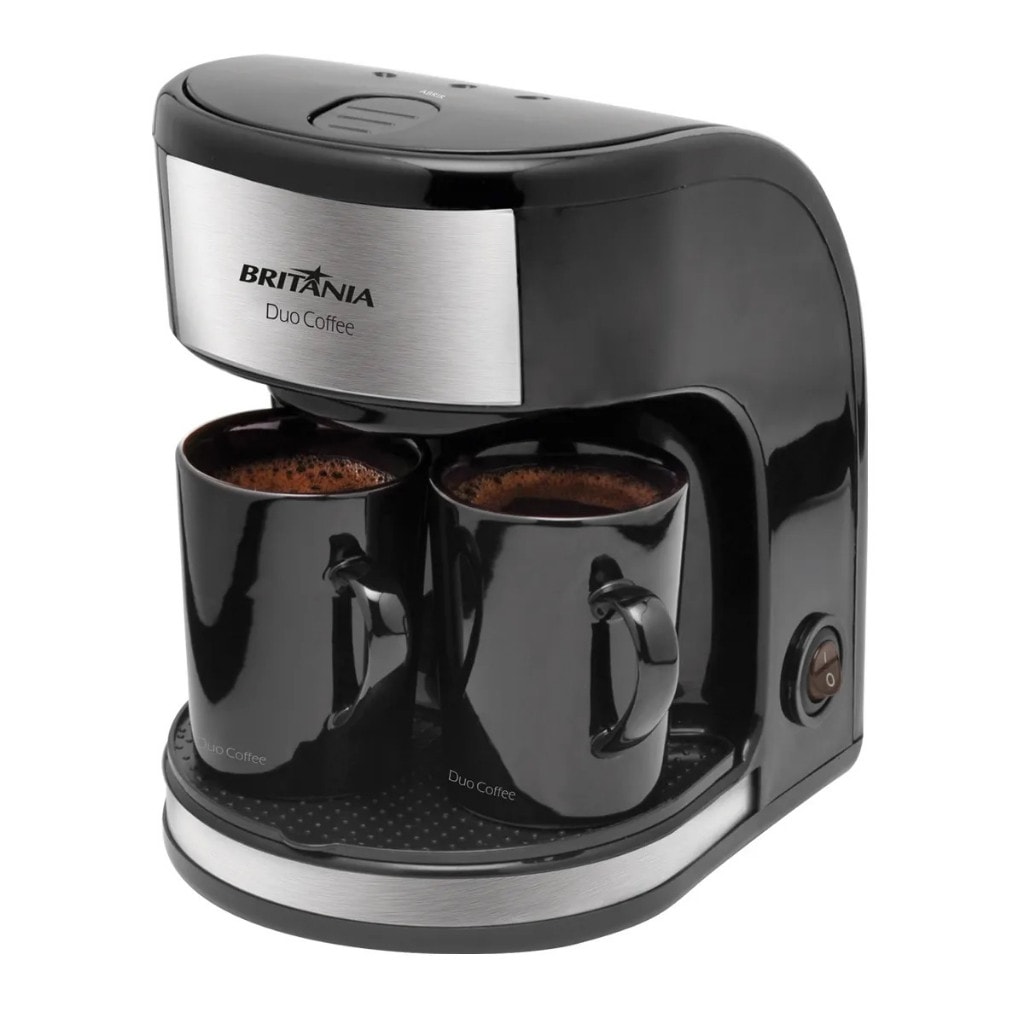 Imagem do Cafeteira Eletrica Britania Duo Coffee 450w 250ml 220v Apenas Voltagem 220v