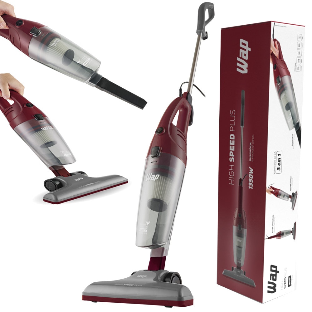 Imagem do Aspirador Vertical De Mao Vassoura Eletrica High Speed Plus 1350w Wap