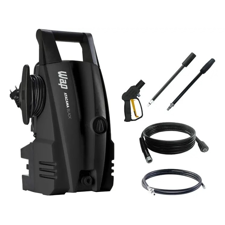 Imagem do Lavadora De Alta Pressao E Desobstruidora Wap 1500psi 1400w Atacama Black Ultra 220v