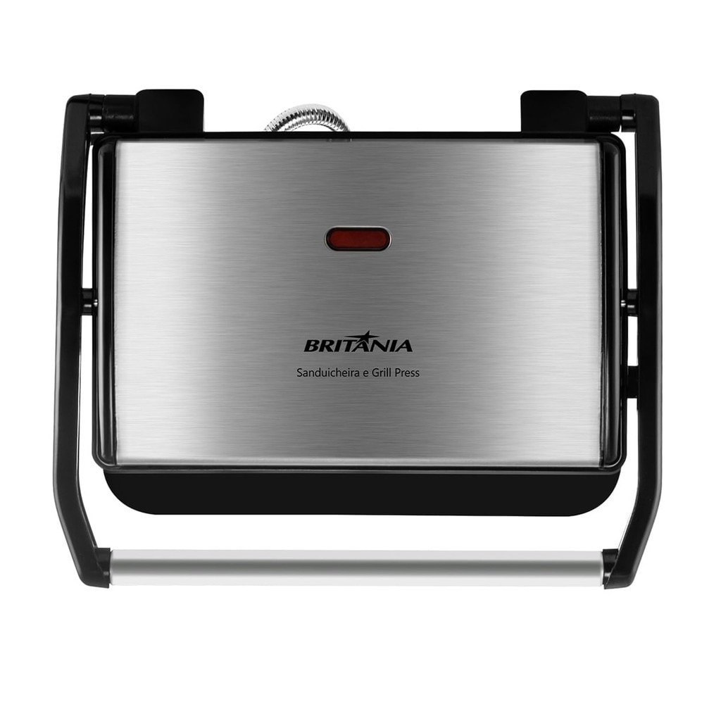 Imagem do Grill Sanduicheira Britania Bgr27i Press 2 Em 1 850w