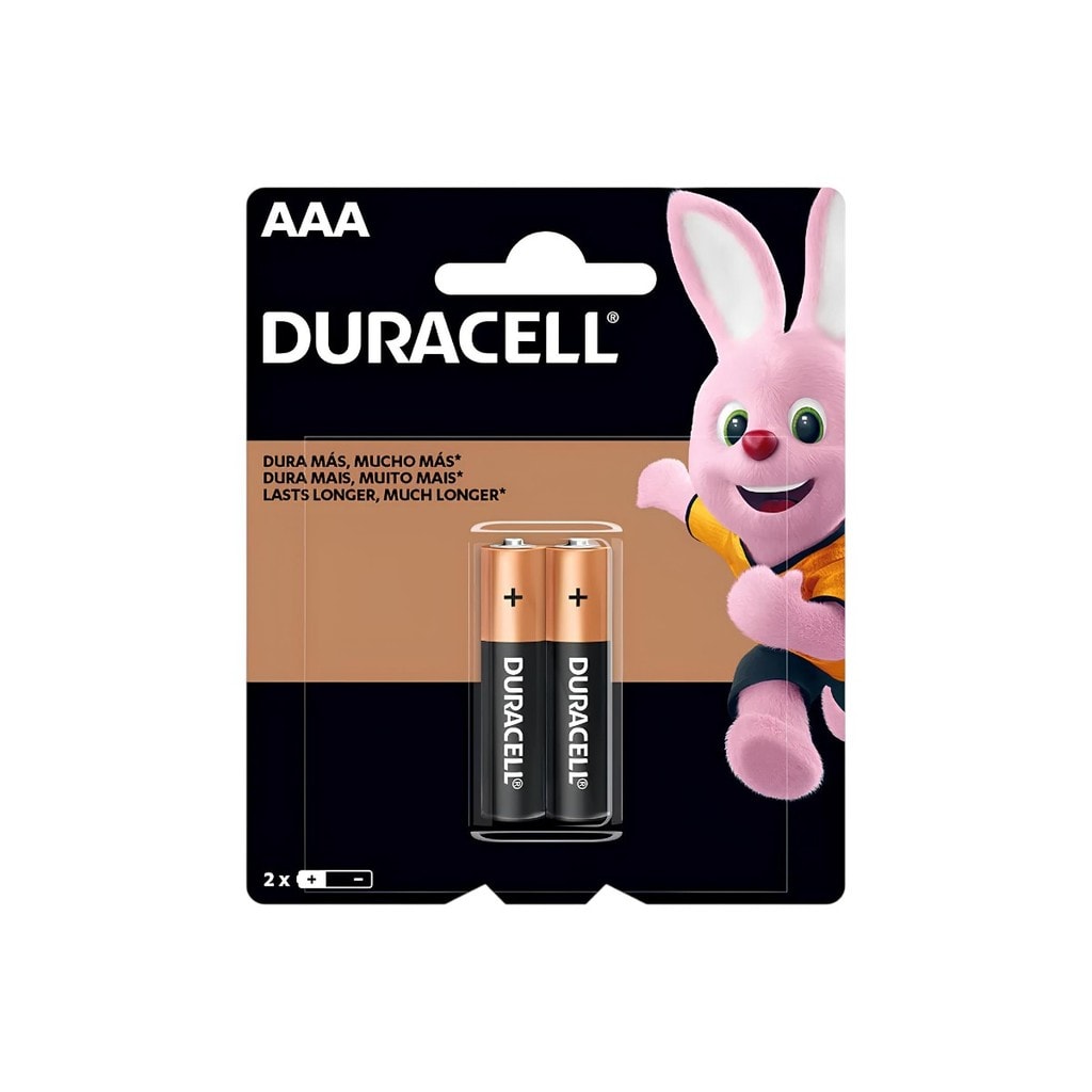 Imagem do Pilha Palito Alcalina Duracell Aaa Com 2 Un Dura Muito Mais