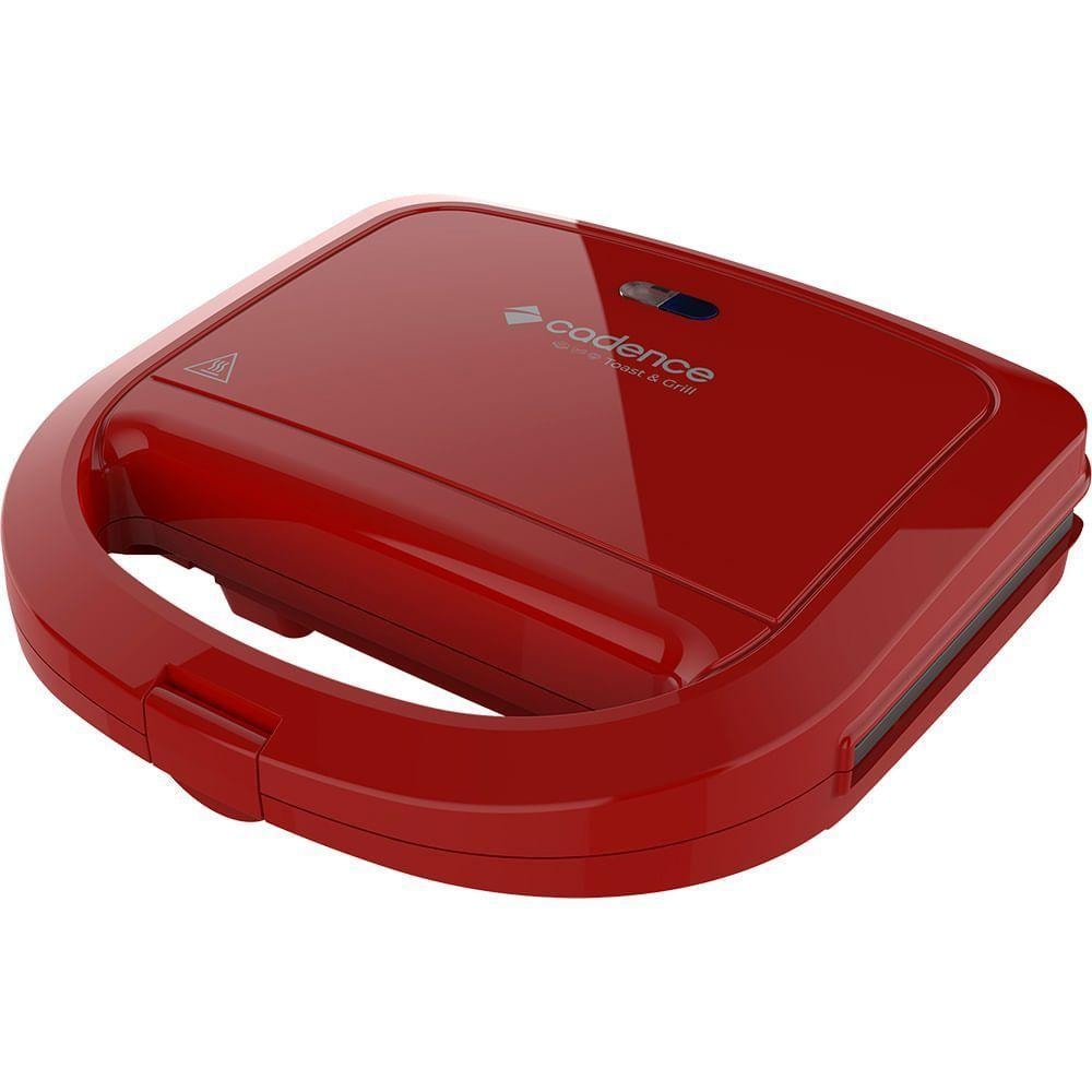 Imagem do Sanduicheira Cadence Toast Grill Vermelha 110v