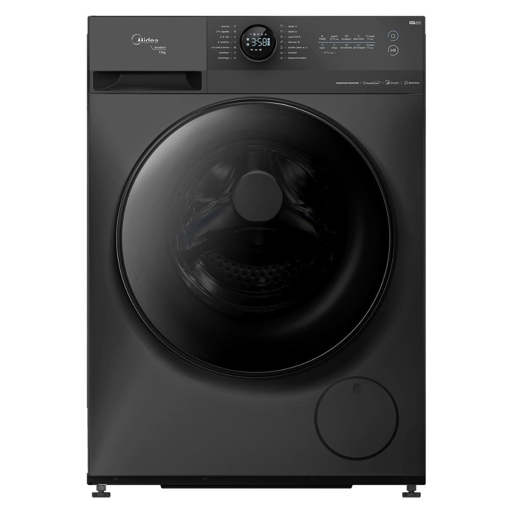 Imagem do Maquina De Lavar Midea 13kg Healthguard Smart Inverter Mf200w130wb Titanium