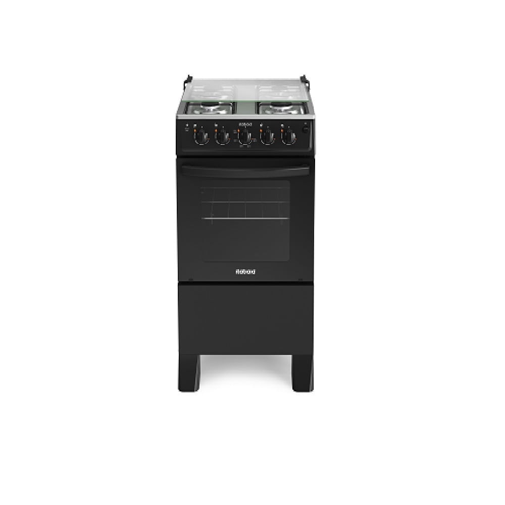 Imagem do Fogao De Piso Itatiaia 4 Bocas Star New Preto Bivolt