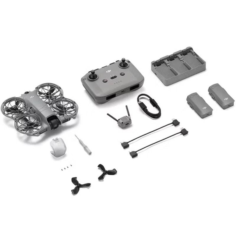 Imagem do Drone Dji Neo 2 Fly More Combo Completo Novo Lacrado Com Controle 3 Baterias
