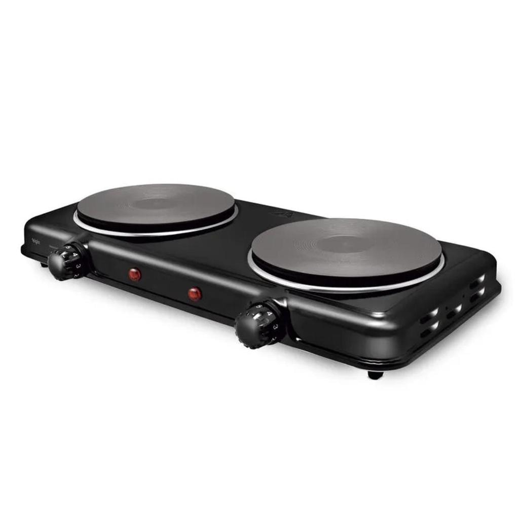 Imagem do Fogao Eletrico Cooktop Portatil 2 Bocas 2 000w Controle De Temperatura 127v Elgin