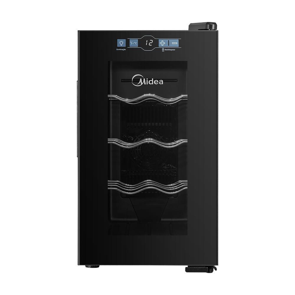 Imagem do Adega Climatizada Midea 8 Garrafas Mdrw053fgggl3 Bivolt