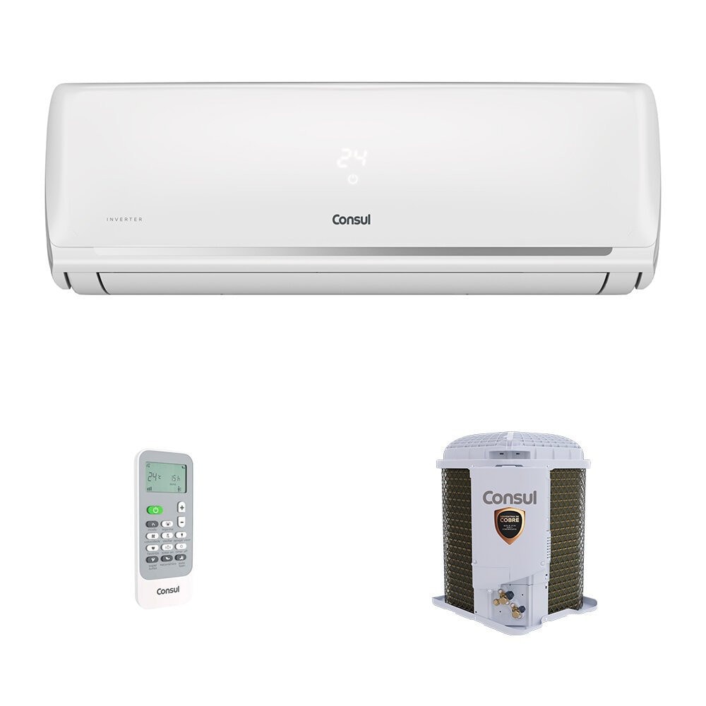 Imagem do Ar Condicionado Split Consul Triple Inverter 12000 Btus Cbr12cb