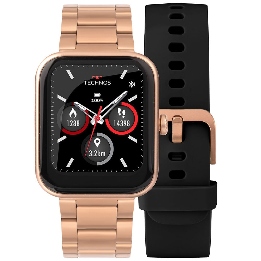 Imagem do Smartwatch Technos Connect Max Rose Tmaxap 8j