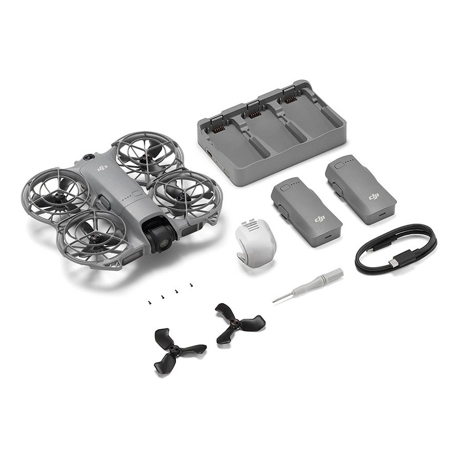 Imagem do Dji Neo 2 Fly More Combo Dji070 4k 3 Baterias Homologado Anatel Com Nota Fiscal Oficial