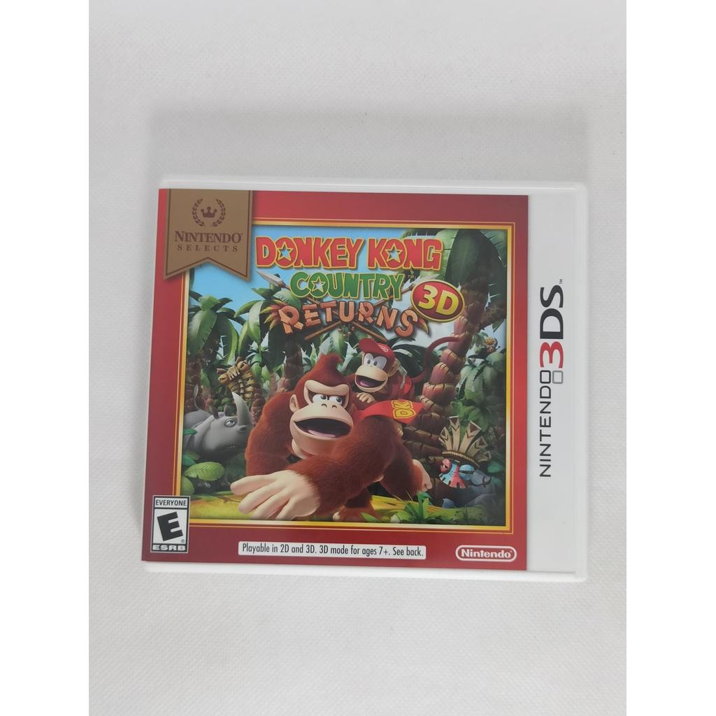 Imagem do Jogo Donkey Kong Country Returns 3d Nintendo 3ds