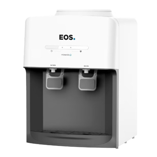 Imagem do Bebedouro De Mesa Para Garrafao Eos Mineralle Eletronico Branco Ebe03b Bivolt