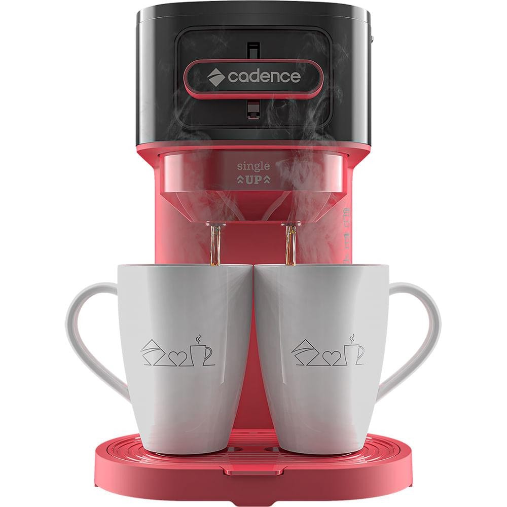 Imagem do Cafeteira Eletrica Cadence Single Up Caf230 Preto E Vermelho