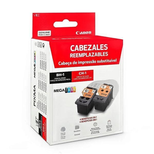 Imagem do Kit 2 Cabecas De Impressao Canon G3100 G3110 G3111 G4100 Preto E Color