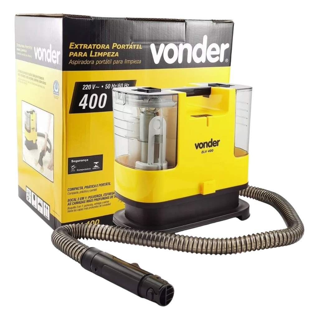 Imagem do Extratora Portatil Para Limpeza 400w Elv 400 Vonder