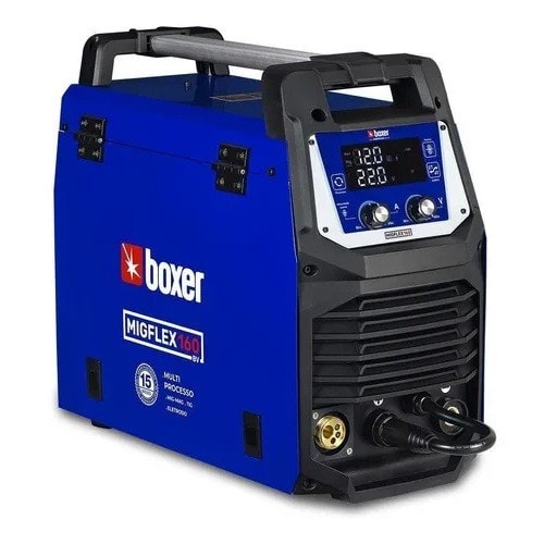 Imagem do Maquina De Solda Inversora Mig Flex 160a Boxer Cor Azul