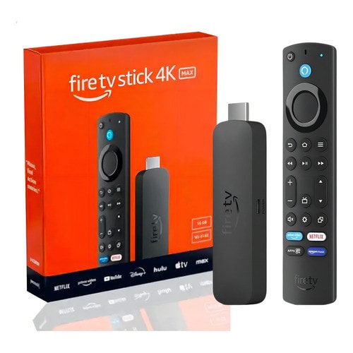 Imagem do Amazon Fire Tv Stick 4k Max 16gb Wi Fi 6e Alexa Controle Por Voz