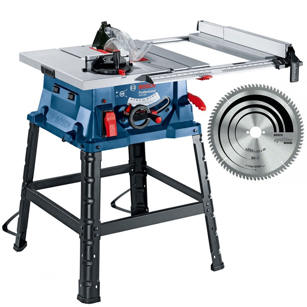 Imagem do Serra Circular De Bancada 10 1800w Bosch Gts 254 220v