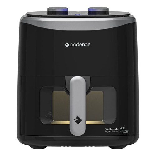 Imagem do Fritadeira Sem Oleo 4 2l Cadence Com Visor Delicook Fryer Sh 220v