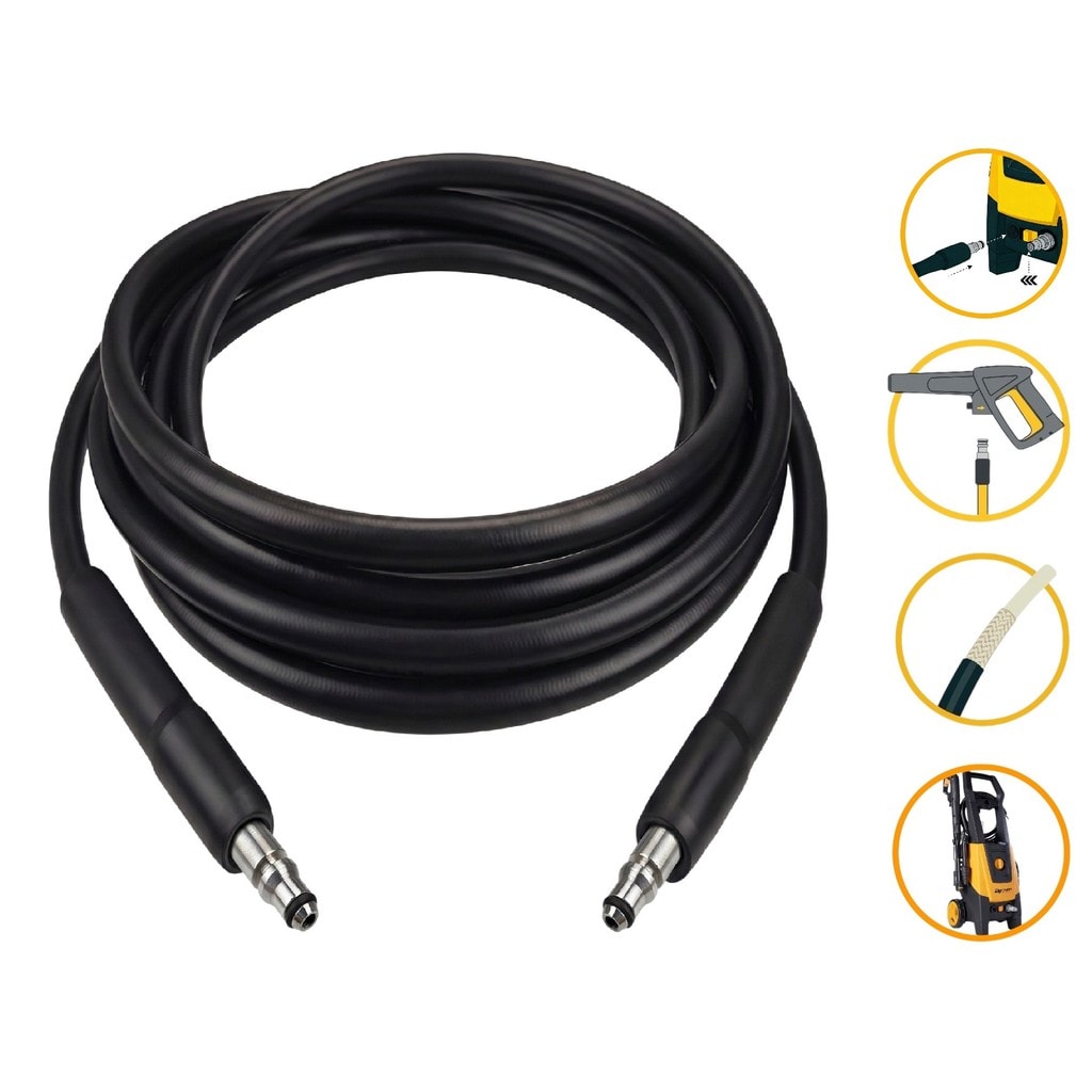 Imagem do Mangueira Trama Nylon 15 Mts Wap Combate Turbo 2600 Lavadora Alta Pressao