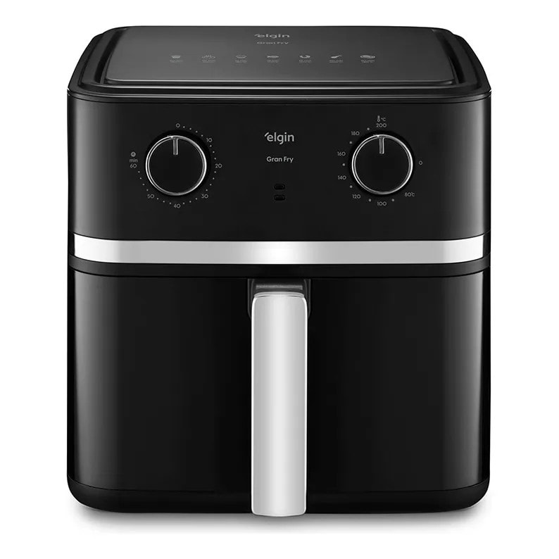 Imagem do Fritadeira Eletrica Afg80 1750w Gran Fry 8l Elgin Preto 127v