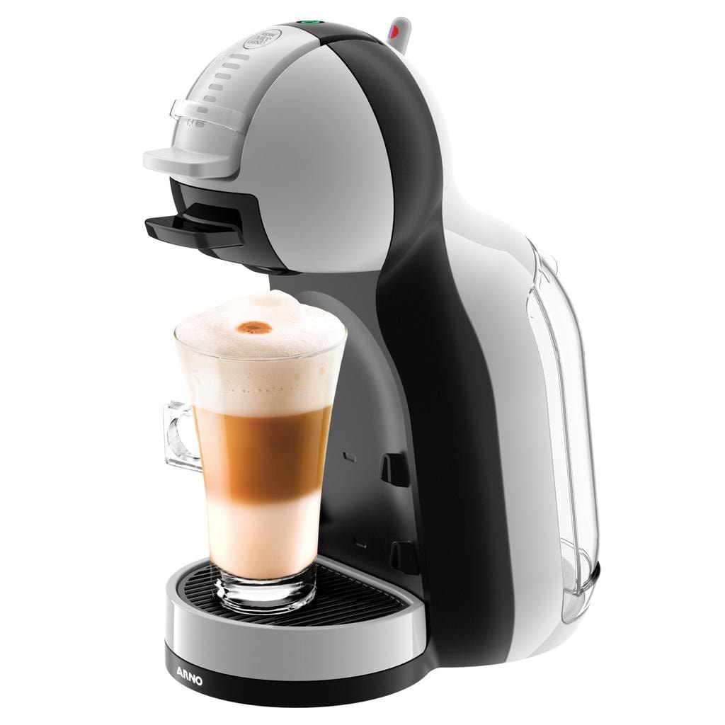 Imagem do Cafeteira Nescafe Dolce Gusto Mini Me Cinza E Preta Automatica 220v