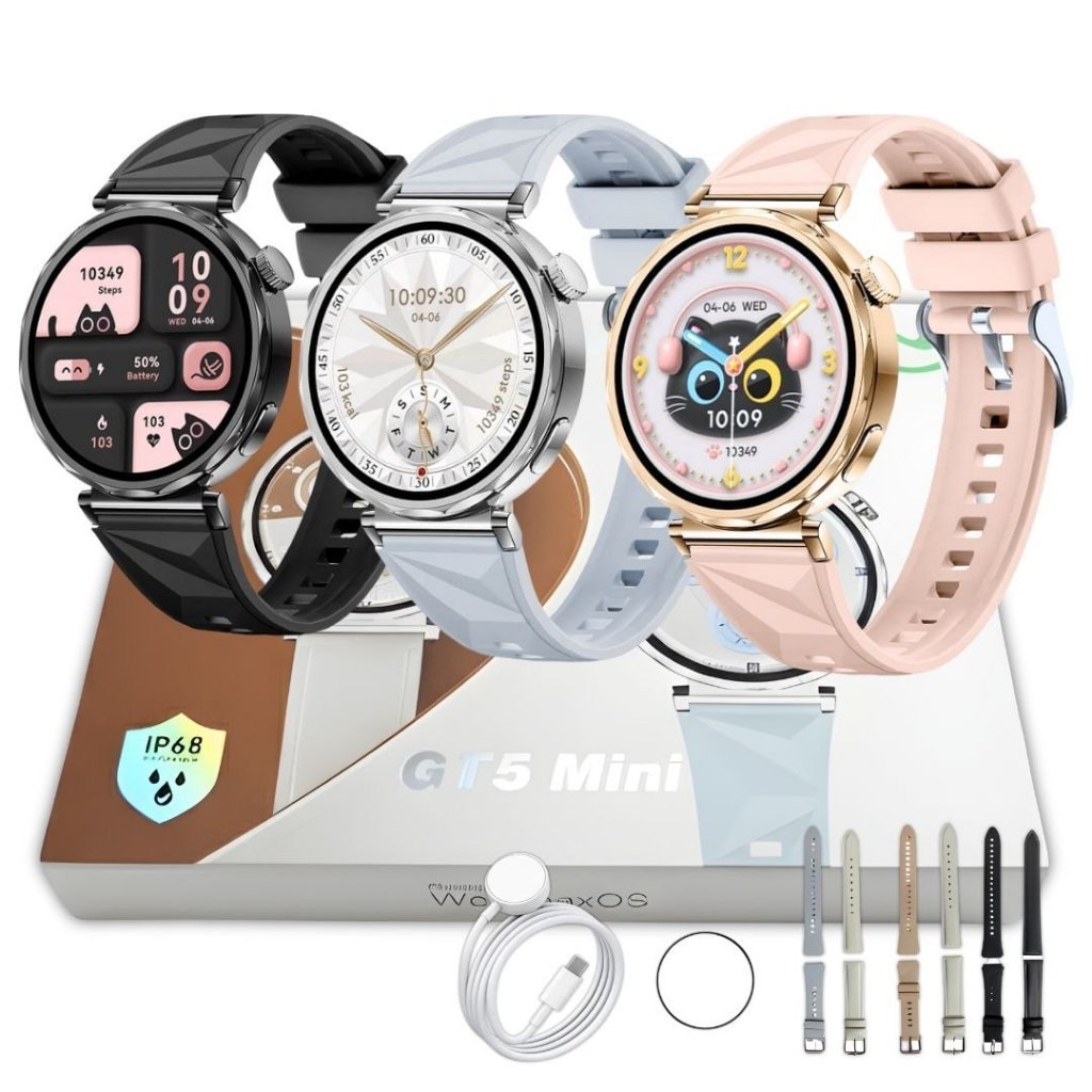 Imagem do New Smartwatch Microwear Gt5 Mini Amoled Serie 11 Lancamento