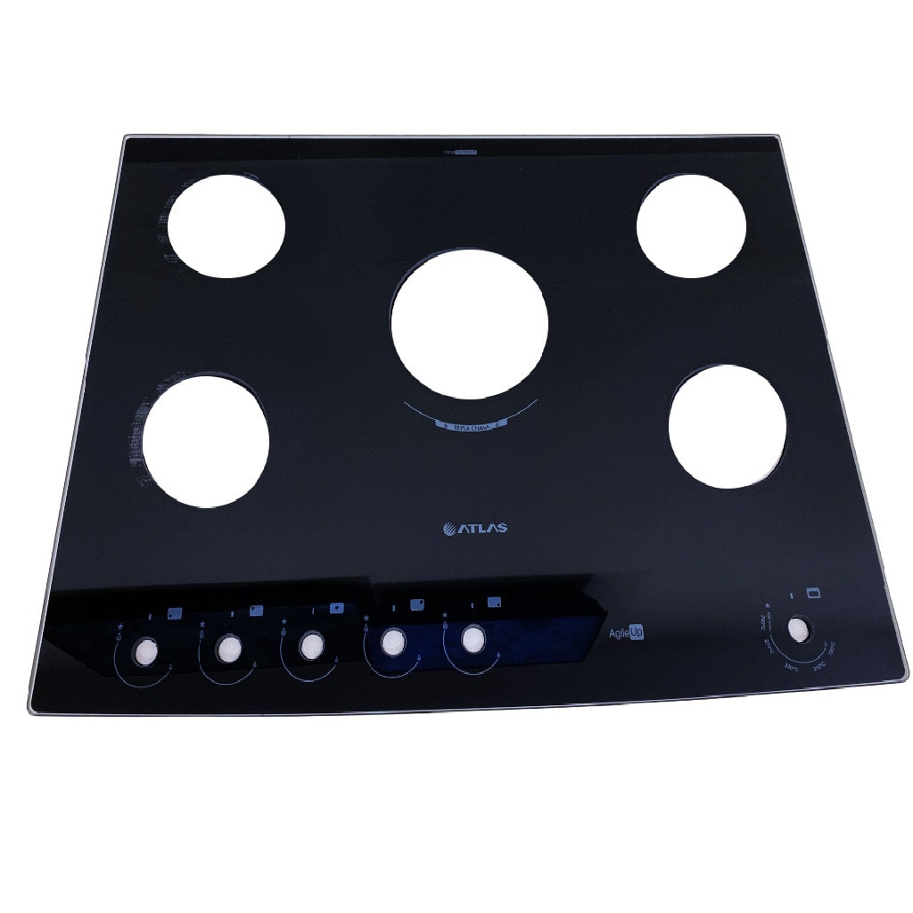 Imagem do Mesa De Vidro Para Fogao Atlas Agile Up Glass 5 Boca Orignal