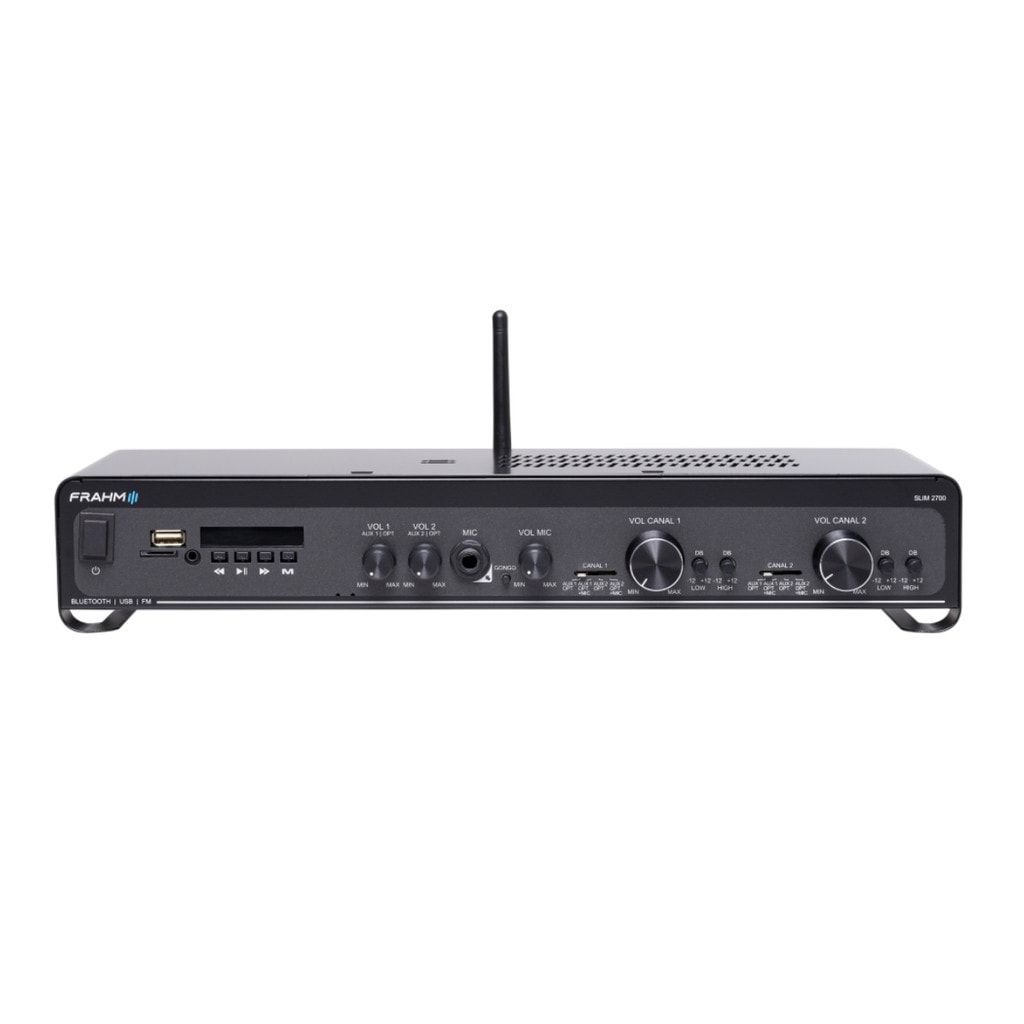 Imagem do Amplificador Frahm Slim 2700 G5 Optical Bivolt