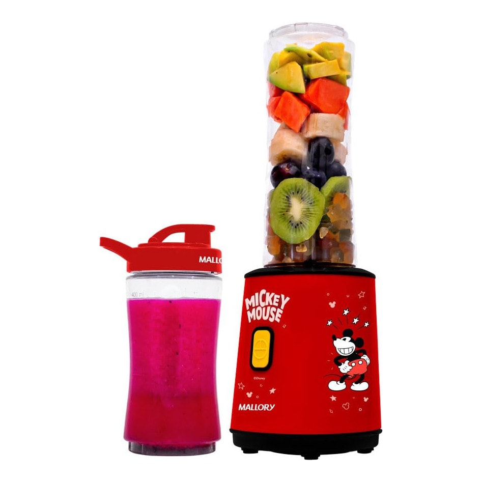 Imagem do Liquidificador Individual Mickey Mouse 600ml 300w De Potencia Mallory
