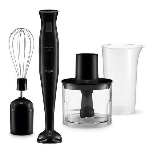 Imagem do Mixer Eletrico Turbo Chef 3 Em 1 200w 110 220v Elgin