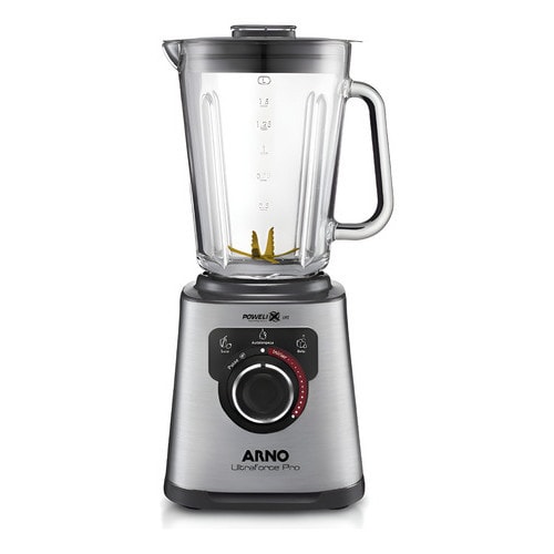 Imagem do Liquidificador Arno Ultraforce Pro Inox Vidro Ln93 Inox 220v