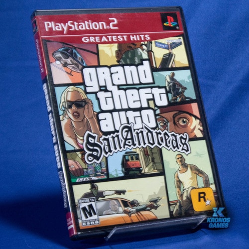 Imagem do Gta Grand Theft Auto San Andreas Ps2 Original