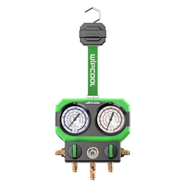 Imagem do Manifold Mangueiras R22 R410a R32 R404a R407c Wipcool Mg68 2k