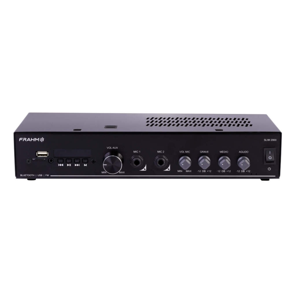 Imagem do Amplificador Slim 2000 G6 120w Rms Mono Classe Ab Bivolt Frahm 32605