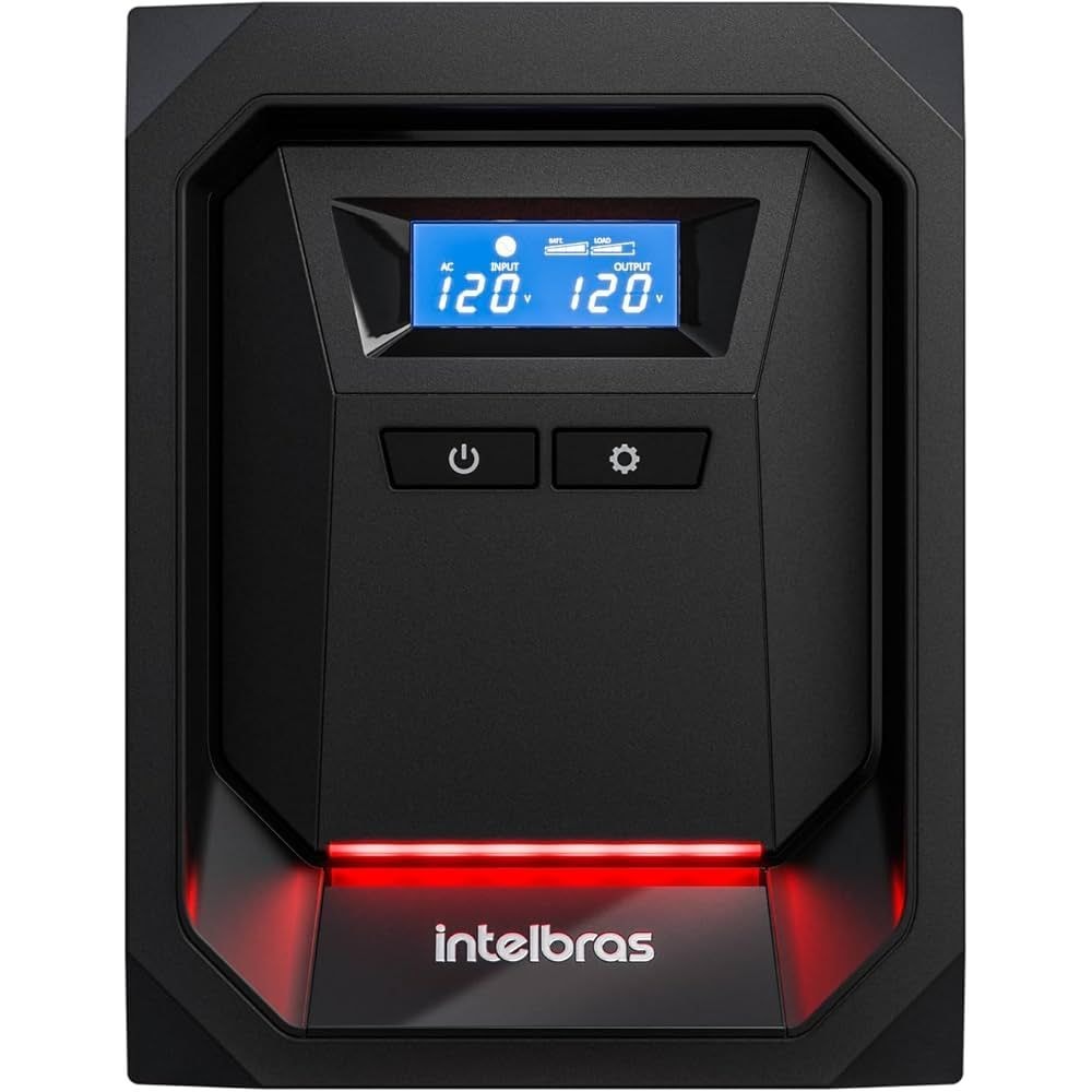 Imagem do Nobreak Intelbras Ultimate Gamer 1000va 2 Baterias 6 Tomadas Bivolt Automatico 4820120