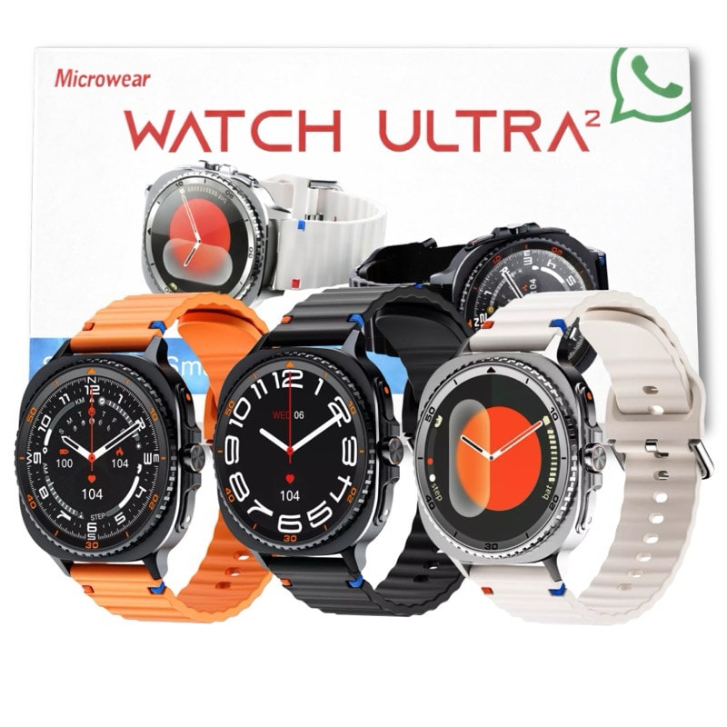 Imagem do New Smartwatch Microwear Ma33 Ultra 2 Serie 11 Whatsapp A Prova D Agua