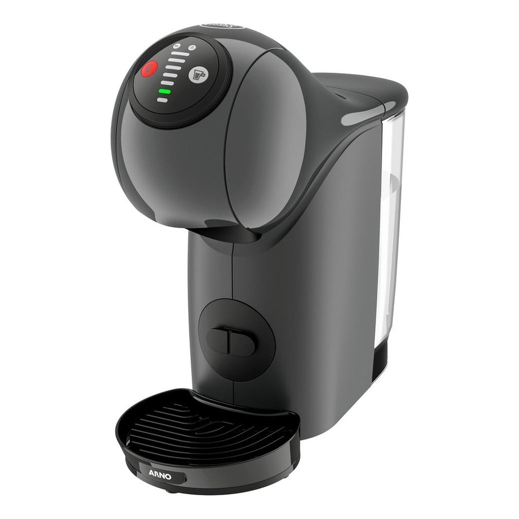 Imagem do Cafeteira Dolce Gusto Arno Genio S Basic Multibebidas Grafite Dgs5 Cinza Escuro