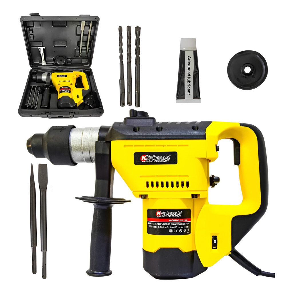 Imagem do Martelete Nakasaki Rompedor 2400w Profissional 10kg Potente