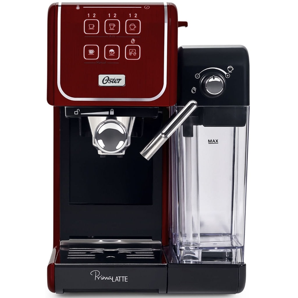 Imagem do Cafeteira Espresso Oster Bvstem6801r 017 Primalatte Touch Vermelho